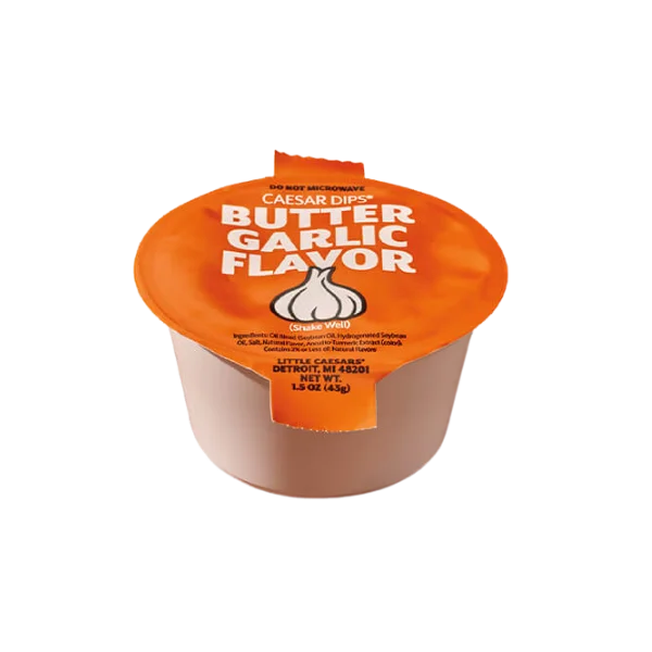 Single-serve dipping cup perfect for pairing with wings or Crazy Bread®