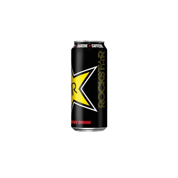 16 oz. can of Rockstar Energy® for a powerful boost with bold flavor and high caffeine content.